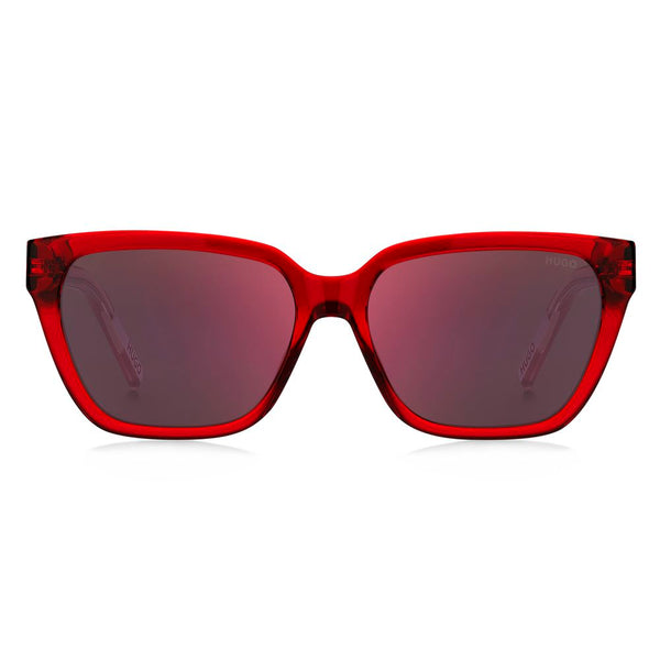 Red Acetate Sunglasses