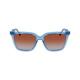 Blue Injected Sunglasses