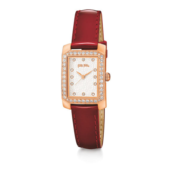 Red Leather Watch