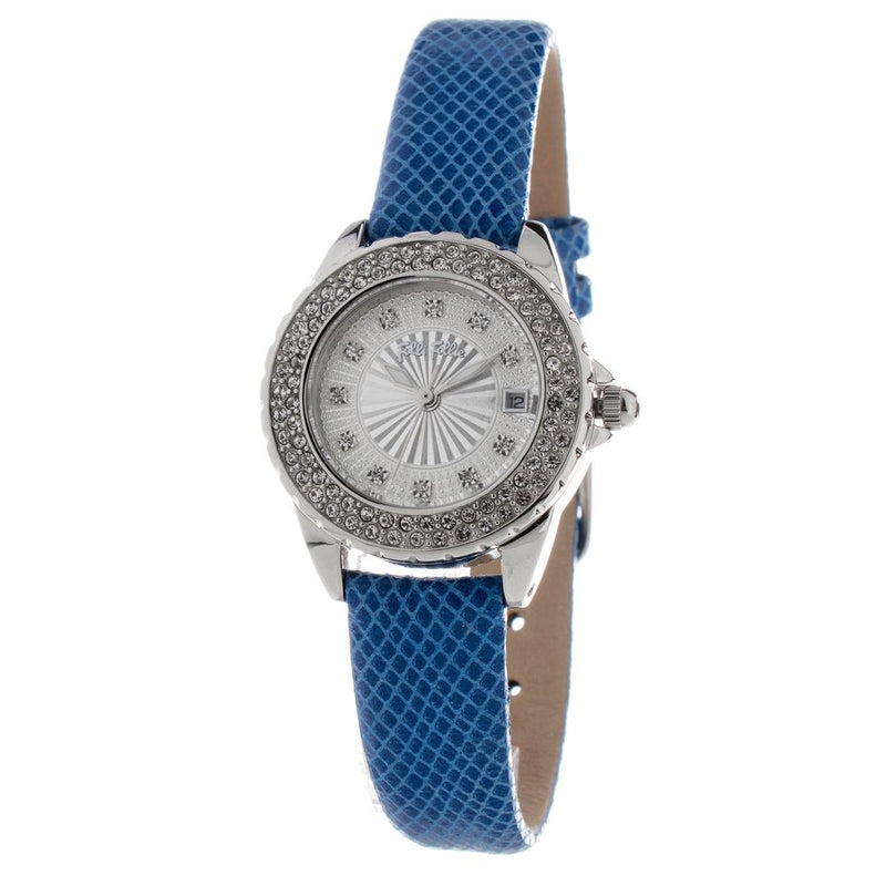 Blue Leather Watch