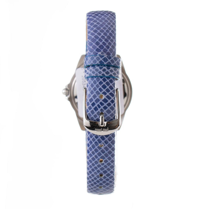 Blue Leather Watch