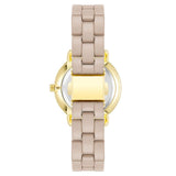 Beige Metal Watch