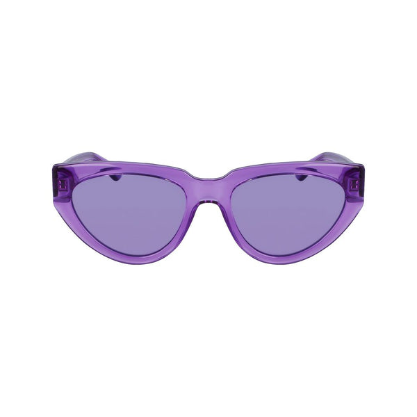 Purple Injected Sunglasses