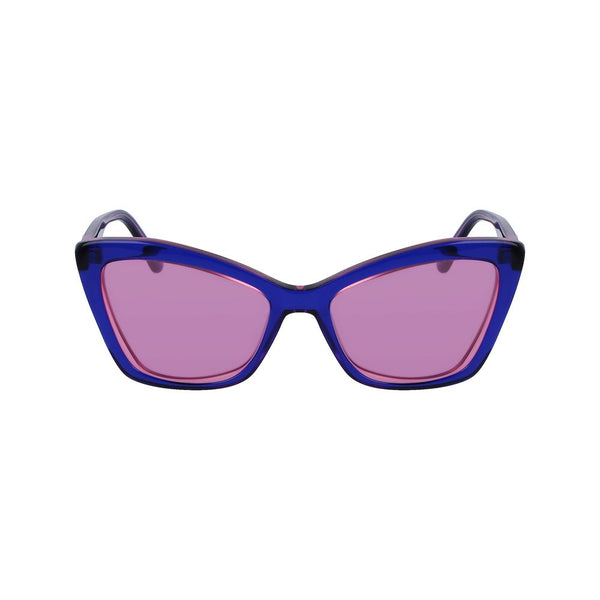 Blue Acetate Sunglasses