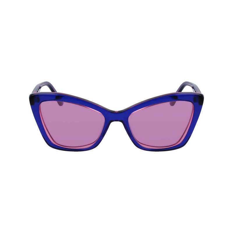 Blue Acetate Sunglasses