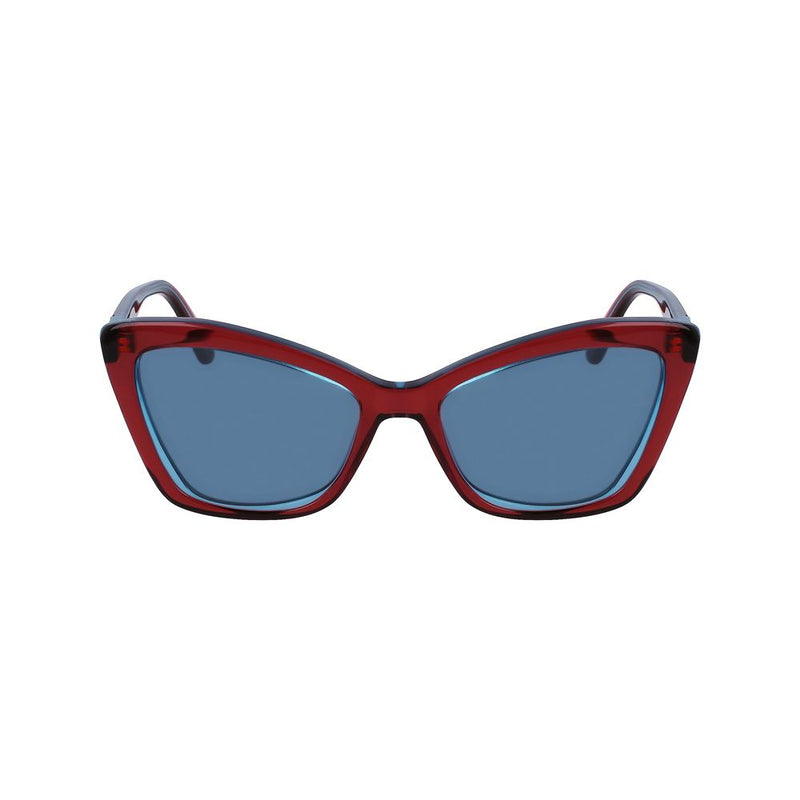 Red Acetate Sunglasses