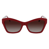 Red Acetate Sunglasses