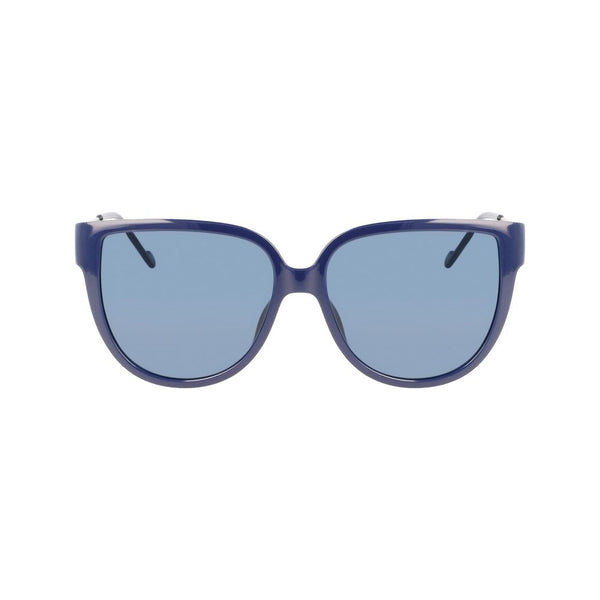 Blue Injected Sunglasses