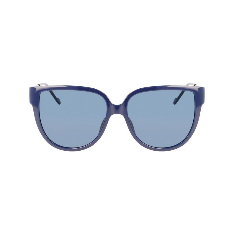 Blue Injected Sunglasses