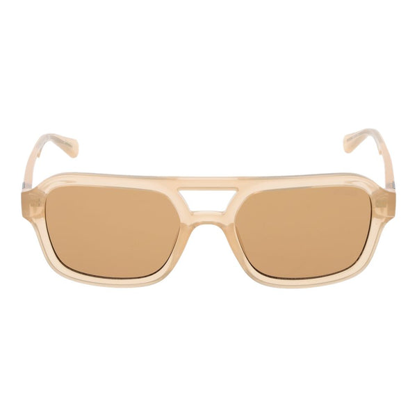 Beige Unisex Sunglasses