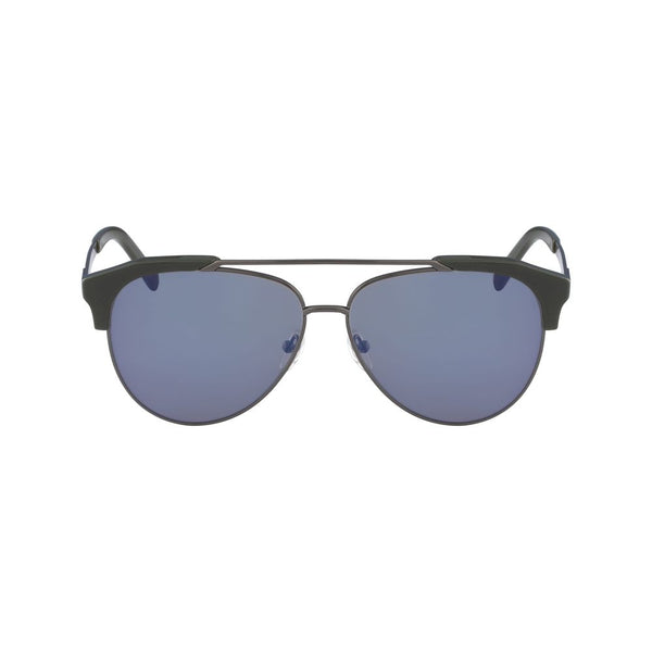 Gray Metal Sunglasses