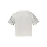 White Cotton Tops & T-Shirt