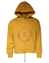 Mustard DG Hooded Men Sweatshirt Sweater