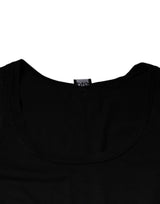 Black Cotton Tank Sleeveless Men T-shirt