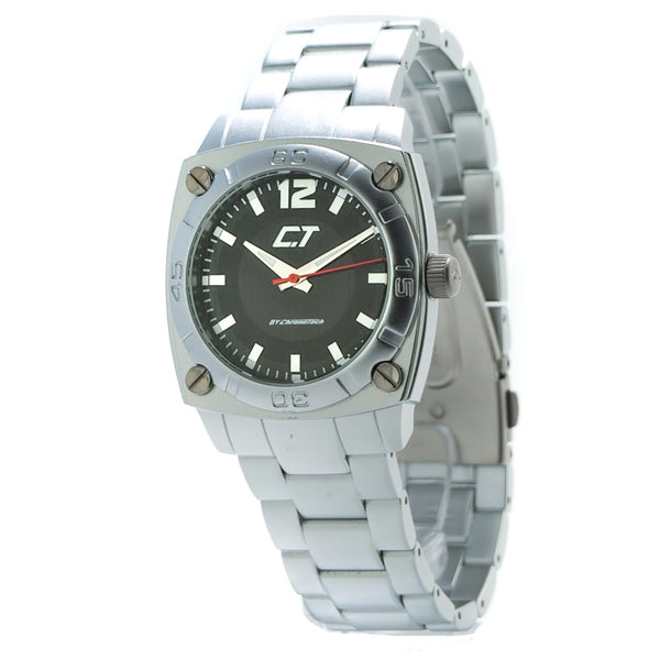 Silver Aluminum Watch