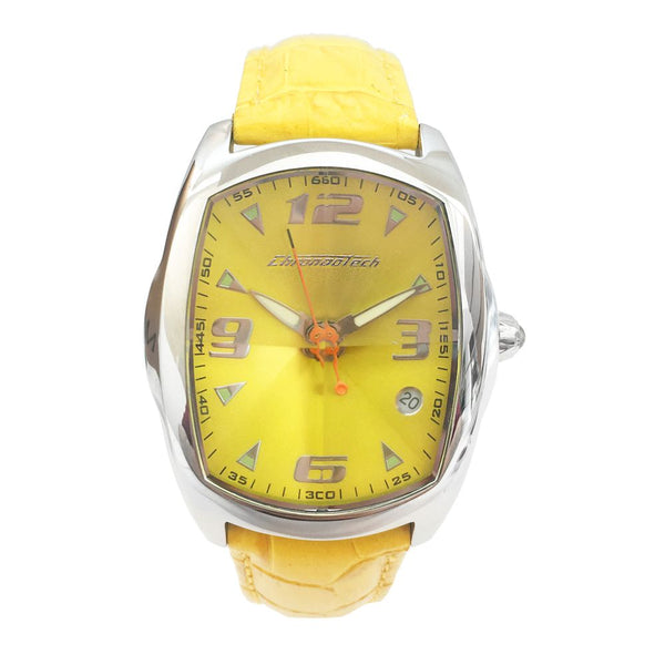 Yellow Leather Watch