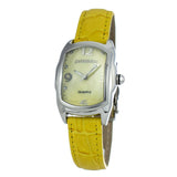 Yellow Leather Watch