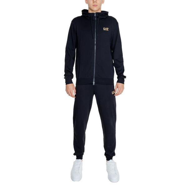 Black Cotton Sweatsuit