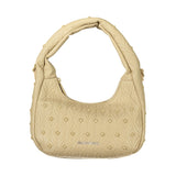 Beige Polyethylene Handbag