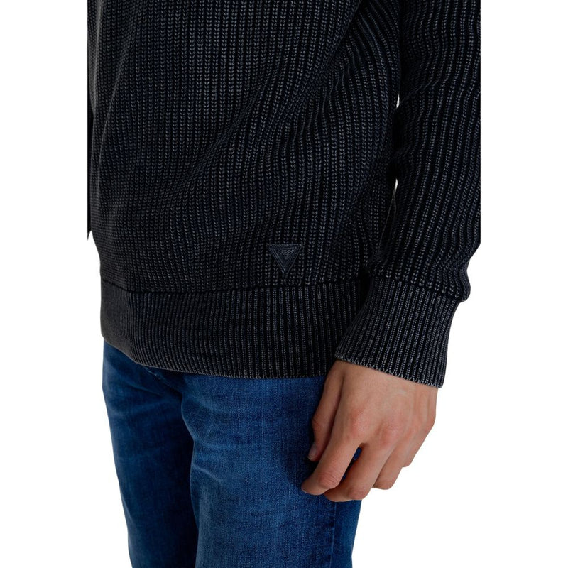 Black Cotton Sweater