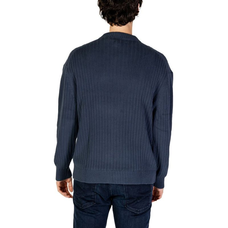 Blue Cotton Sweater