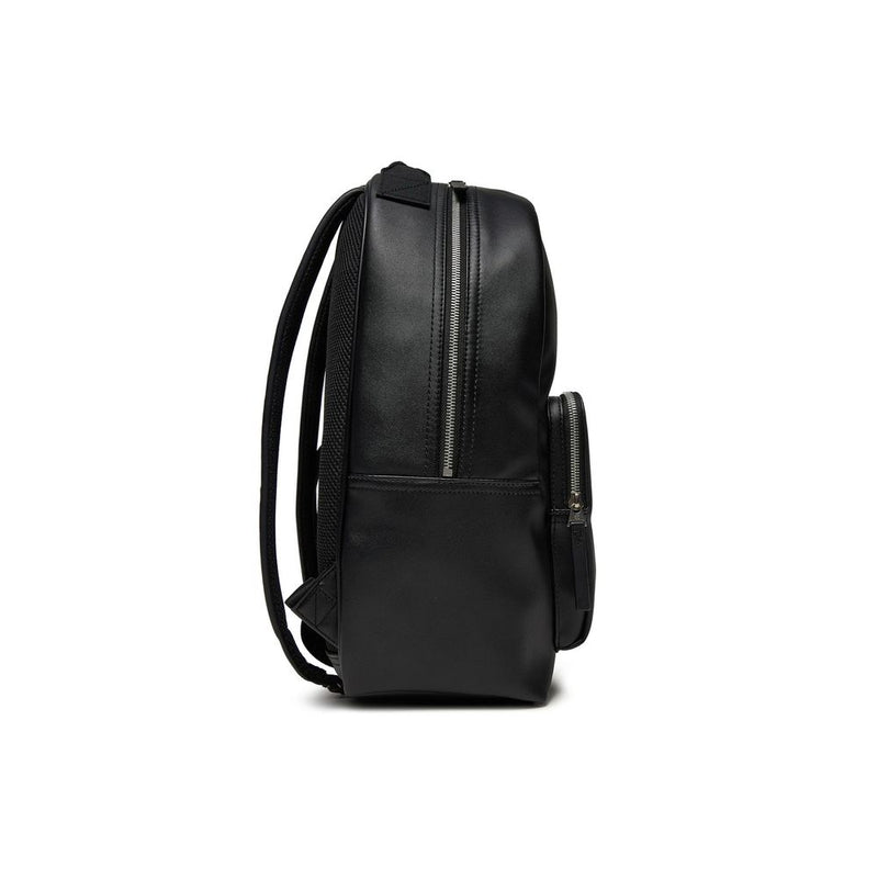 Black Polyethylene Backpack