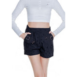 Black Cotton Short