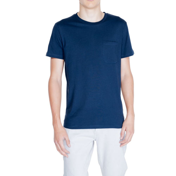 Blue Cotton T-Shirt