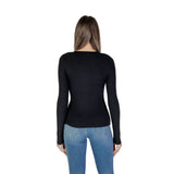 Black Viscose Tops & T-Shirt