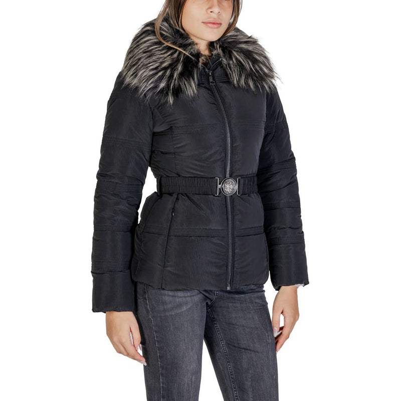 Black Polyamide Jackets & Coat