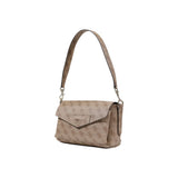 Beige Polyethylene Handbag