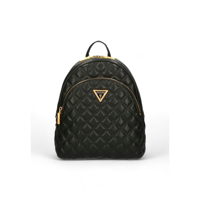 Black Polyethylene Backpack