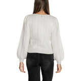 White Polyester Sweater