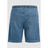 Light Blue Cotton Short