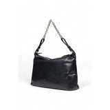 Black Polyester Handbag