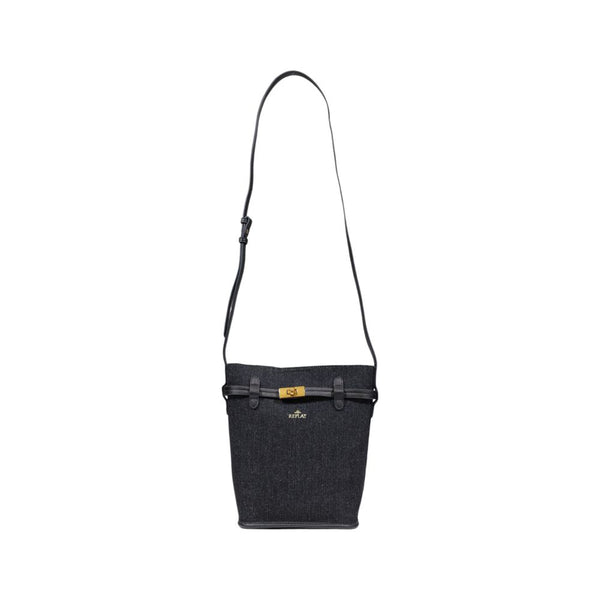 Black Cotton Handbag