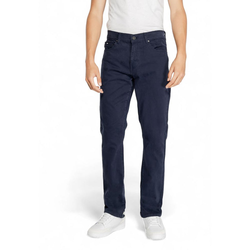 Blue Cotton Jeans & Pant