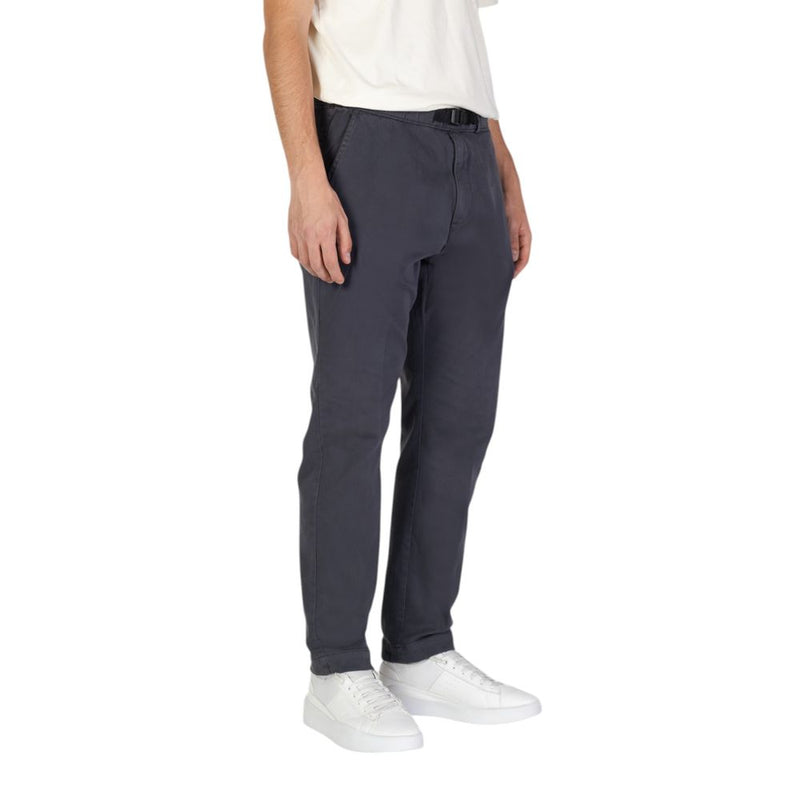 Gray Cotton Jeans & Pant