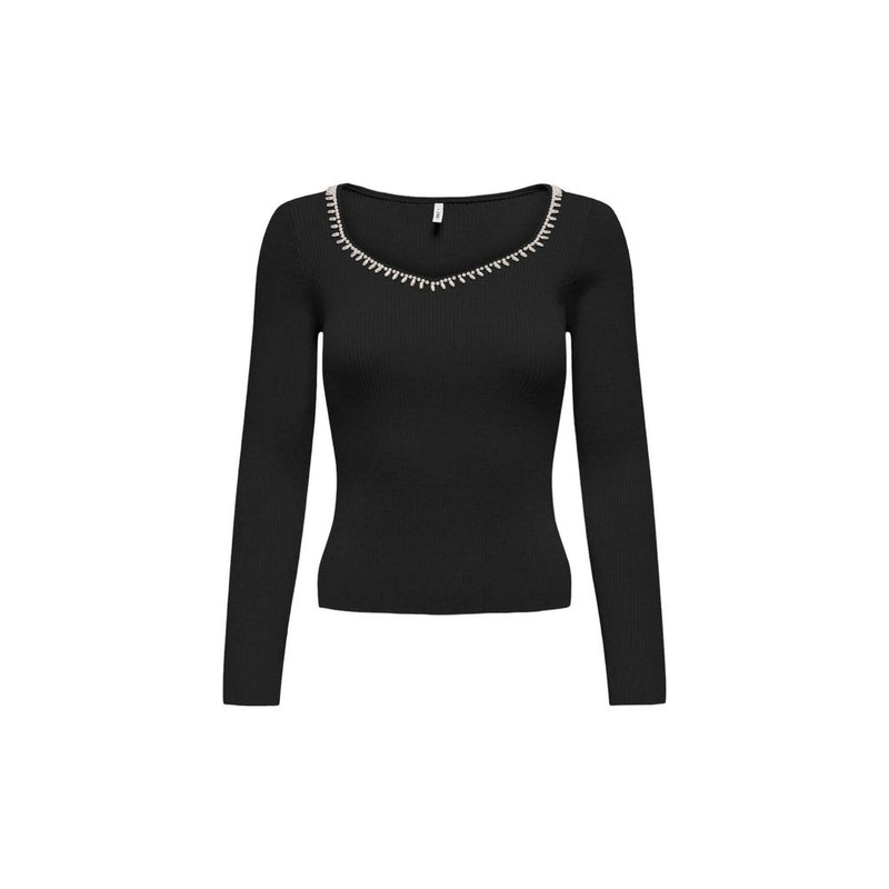 Black Viscose Sweater