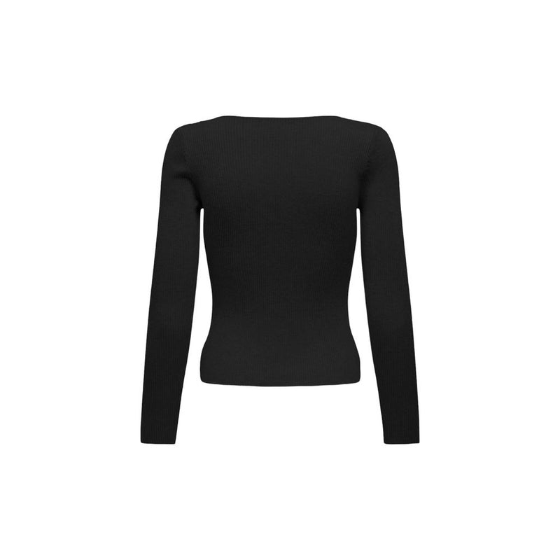 Black Viscose Sweater