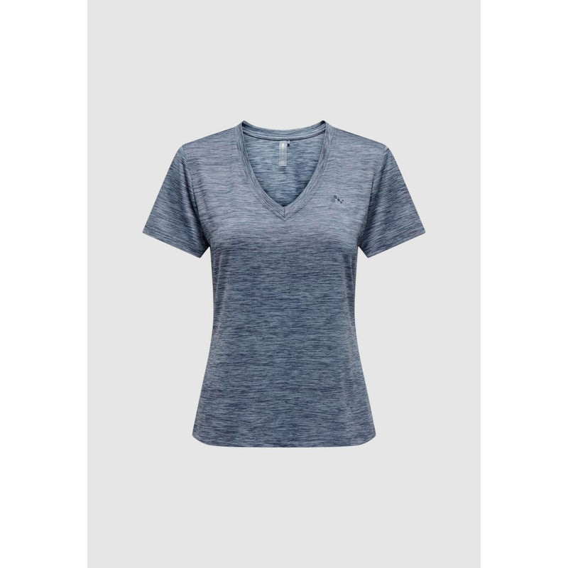 Blue Recycled Polyester Tops & T-Shirt