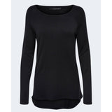 Black Viscose Tops & T-Shirt