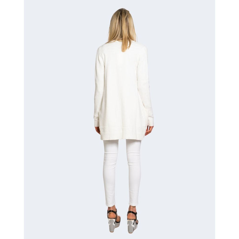 White Viscose Cardigan