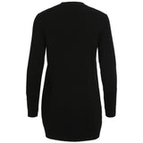 Black Viscose Cardigan