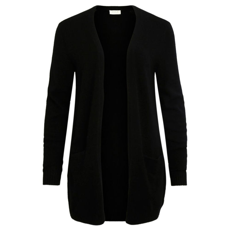 Black Viscose Cardigan