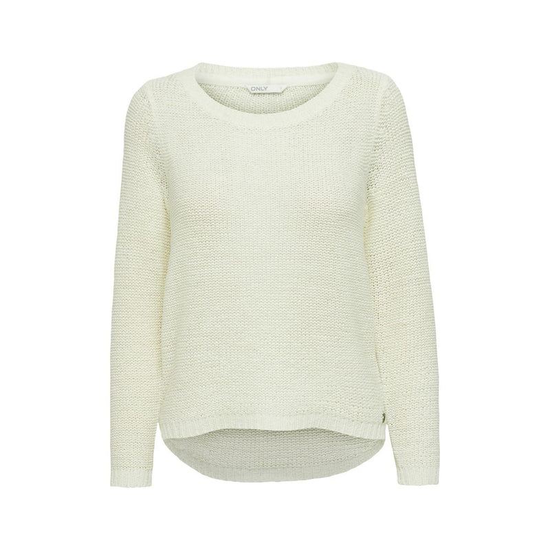 White Polyester Sweater