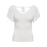 White Polyamide Tops & T-Shirt