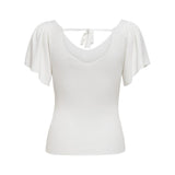 White Polyamide Tops & T-Shirt