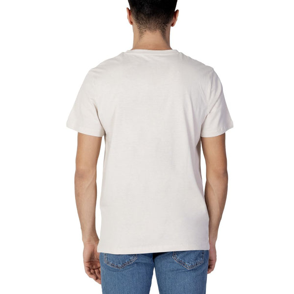 Beige Cotton T-Shirt