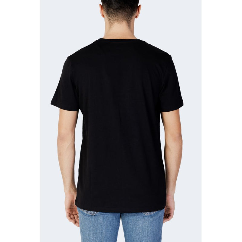 Black Cotton T-Shirt